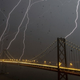 Illustration for article titled An Unbelievable Picture of Eight Lightning Bolts Striking San Francisco at the Same Time (Updating)
